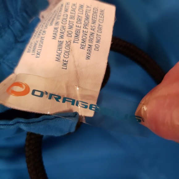 O'rageous Blue Boardshorts Swim Trunks, Size 2XL - Picture 4 of 7